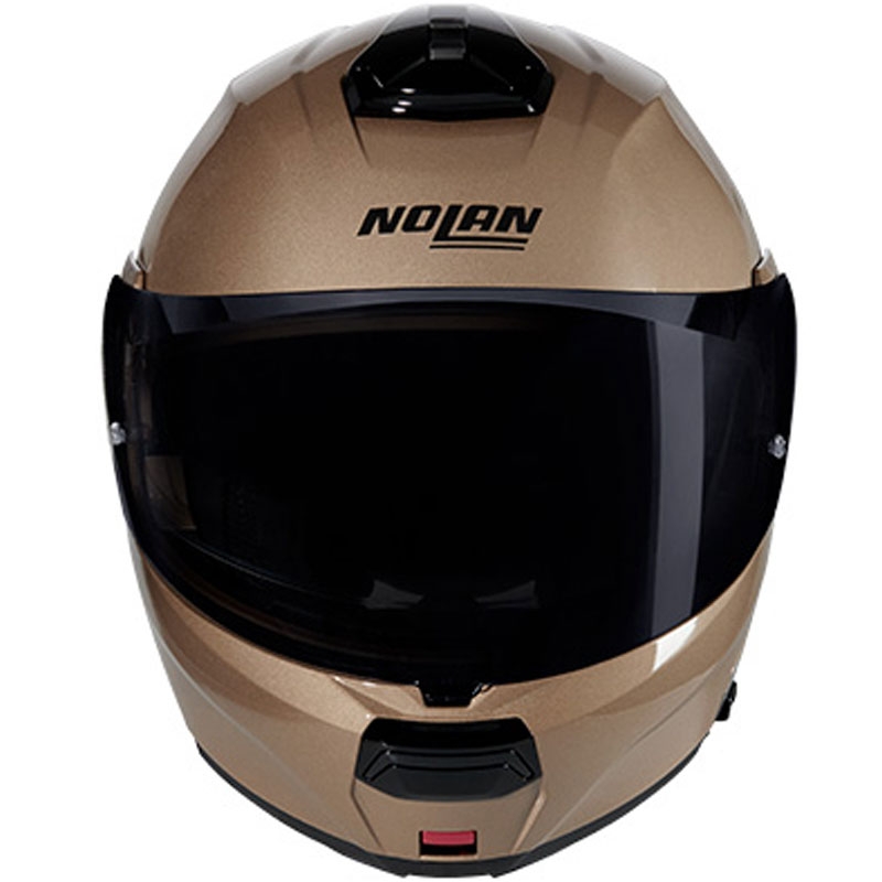 Мото каска с отваряне Nolan N100-6 Verniciatura Speciale N-COM 341 пясъчно-черна