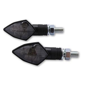 Highsider Smart Rock LED мигачи за мотоциклет, черни