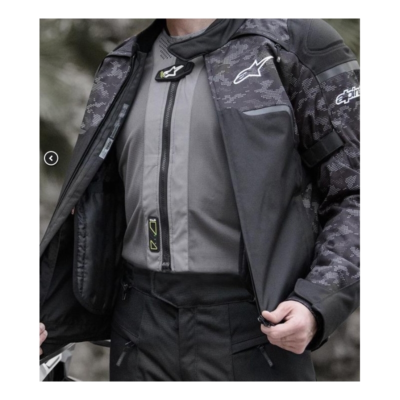 Жилетка с въздушни възглавници Alpinestars Tech-Air® 5, сиво-черна - II. качество