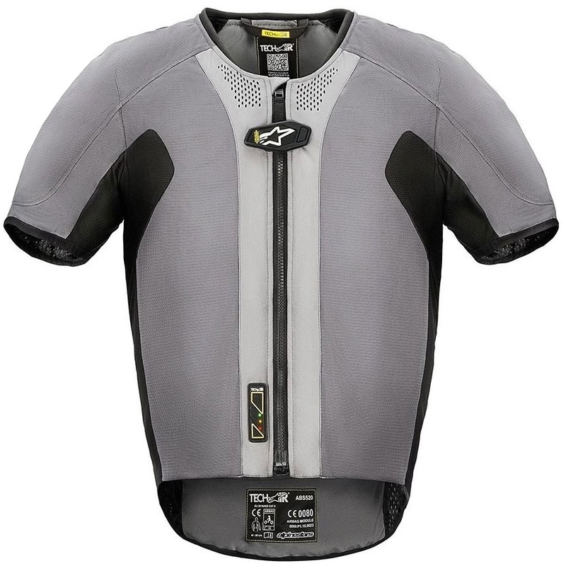 Жилетка с въздушни възглавници Alpinestars Tech-Air® 5, сиво-черна - II. качество