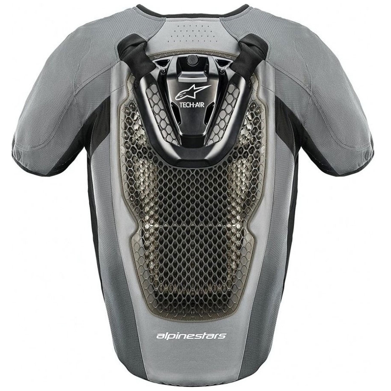 Жилетка с въздушни възглавници Alpinestars Tech-Air® 5, сиво-черна - II. качество