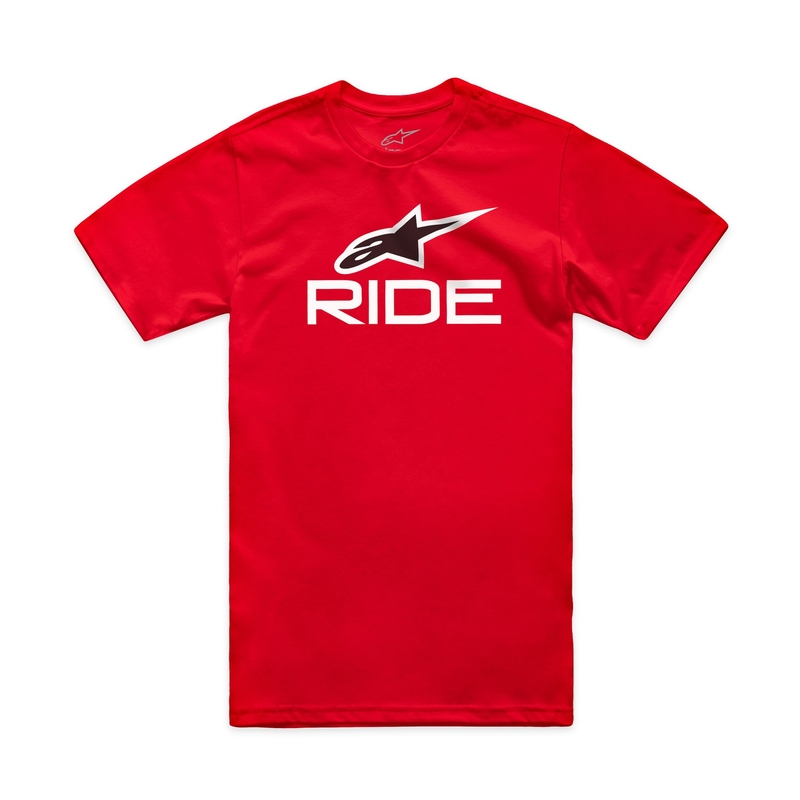 Тениска Alpinestars Ride 4.0 CSF червено-бяло-черно - II. качество
