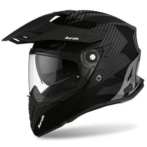 Каска Airoh Commander Carbon, черна,  - II качество