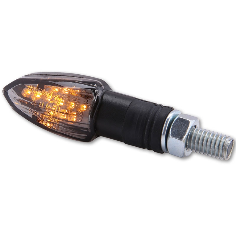 Мигачи за мотоциклет Highsider Smart Lizzard LED черни
