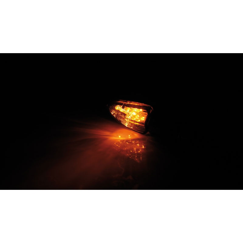 Мигачи за мотоциклет Highsider Smart Lizzard LED черни