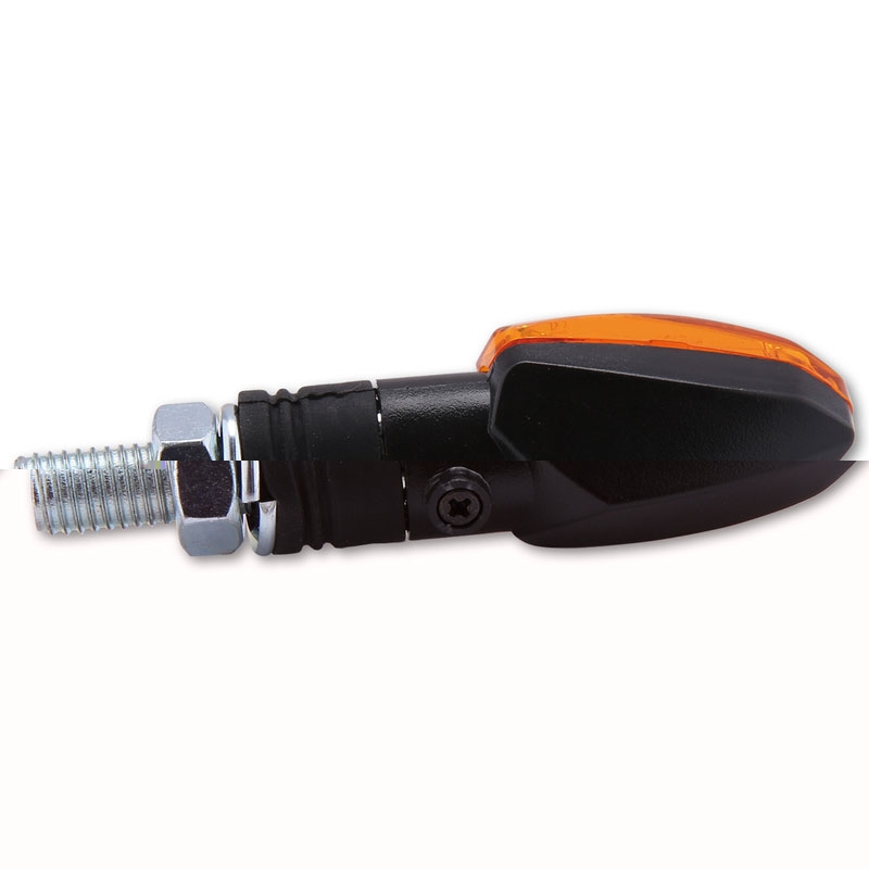 Мигачи за мотоциклет Highsider Smart Lizzard 12V черно-оранжеви
