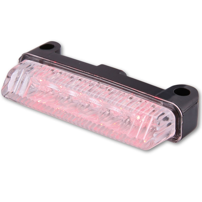Highsider Smart Mini LED задна светлина за мотоциклет, черно-прозрачна