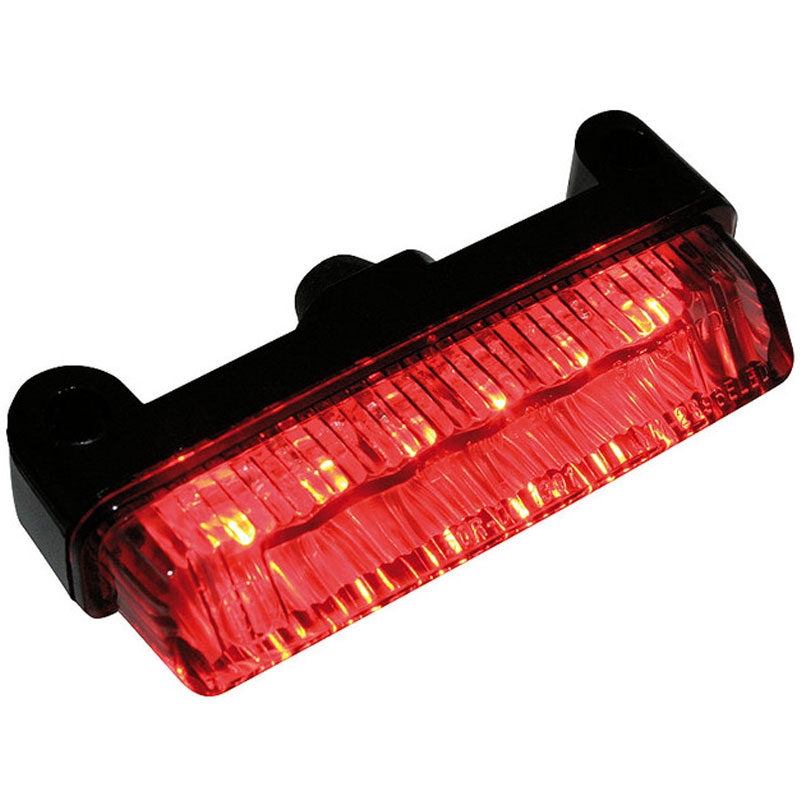 Highsider Smart Mini LED заден фар за мотоциклет, черен-опушен