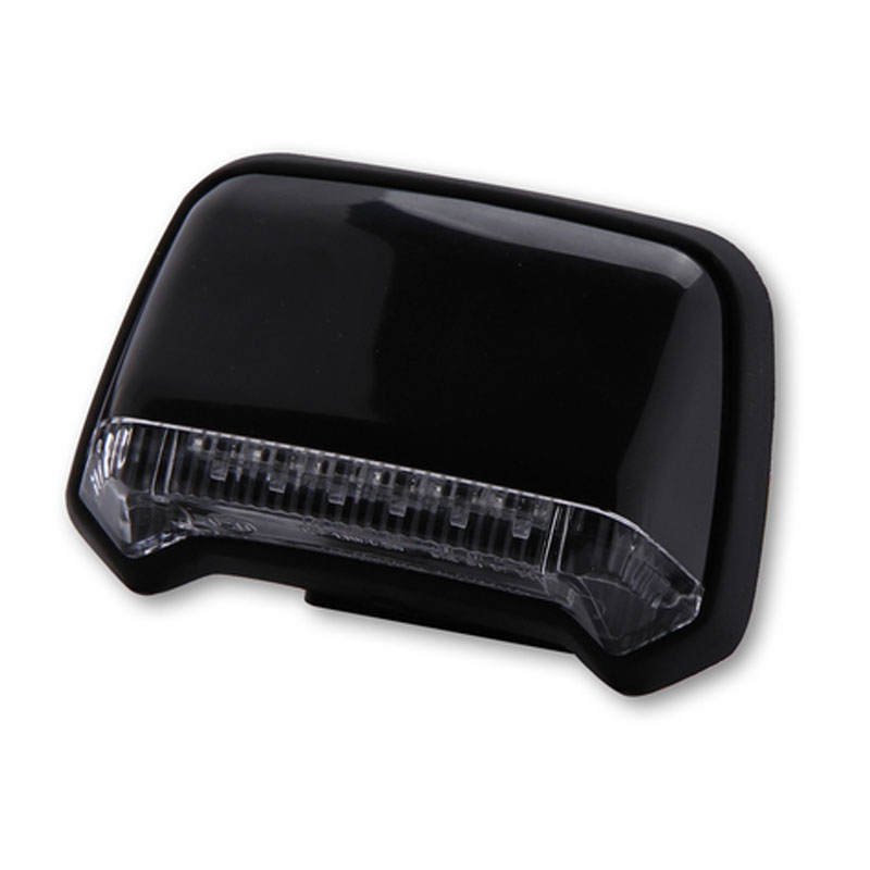 Highsider Smart LED задна светлина за мотоциклет за монтаж на калник, черна