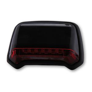 Highsider Smart LED задна светлина за мотоциклет за монтаж на калник, черно-червена