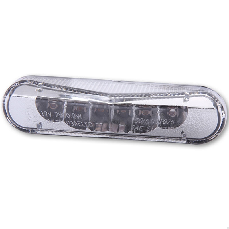 Highsider Smart LED задна светлина за мотоциклет, прозрачна