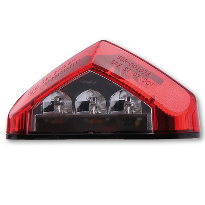 Highsider Smart LED задна светлина за мотоциклет, червена