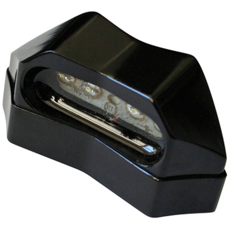 Светлина за регистрационен номер Highsider Smart 4 LED-а, черна