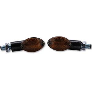 Мигачи за мотоциклет Highsider Smart Cateye Mini опушено-черни