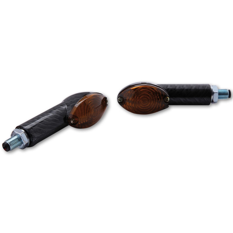 Мигачи за мотоциклет Highsider Smart Cateye Mini опушени