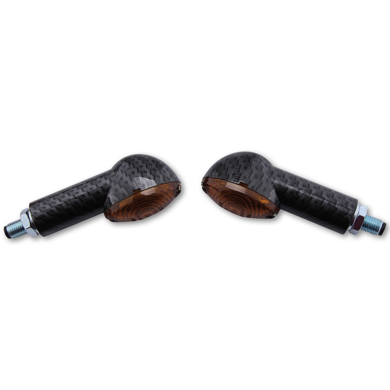 Мигачи за мотоциклет Highsider Smart Cateye Mini опушени
