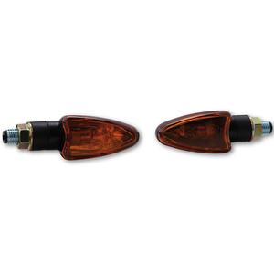 Highsider Smart Arrow Mini мотоциклетни мигачи черно-оранжеви