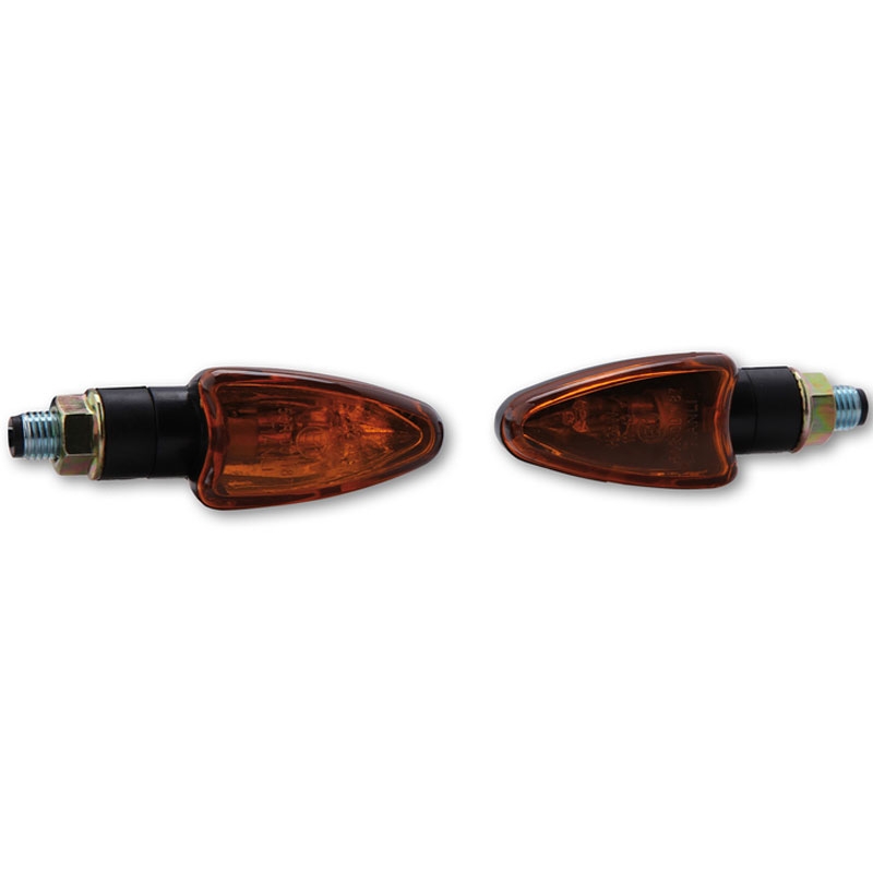 Highsider Smart Arrow Mini мотоциклетни мигачи черно-оранжеви