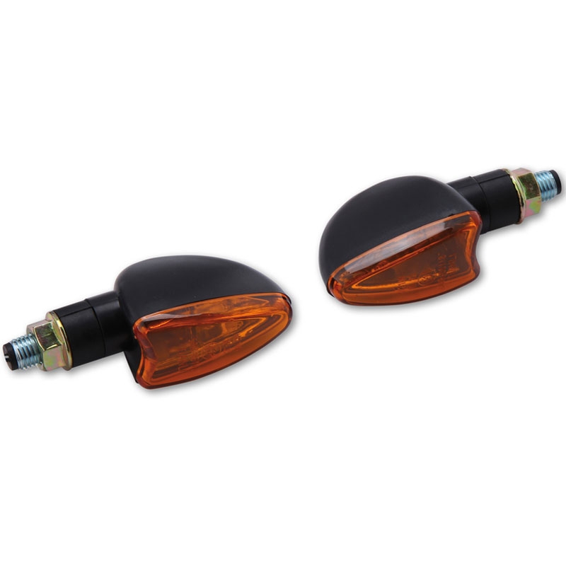 Highsider Smart Arrow Mini мотоциклетни мигачи черно-оранжеви