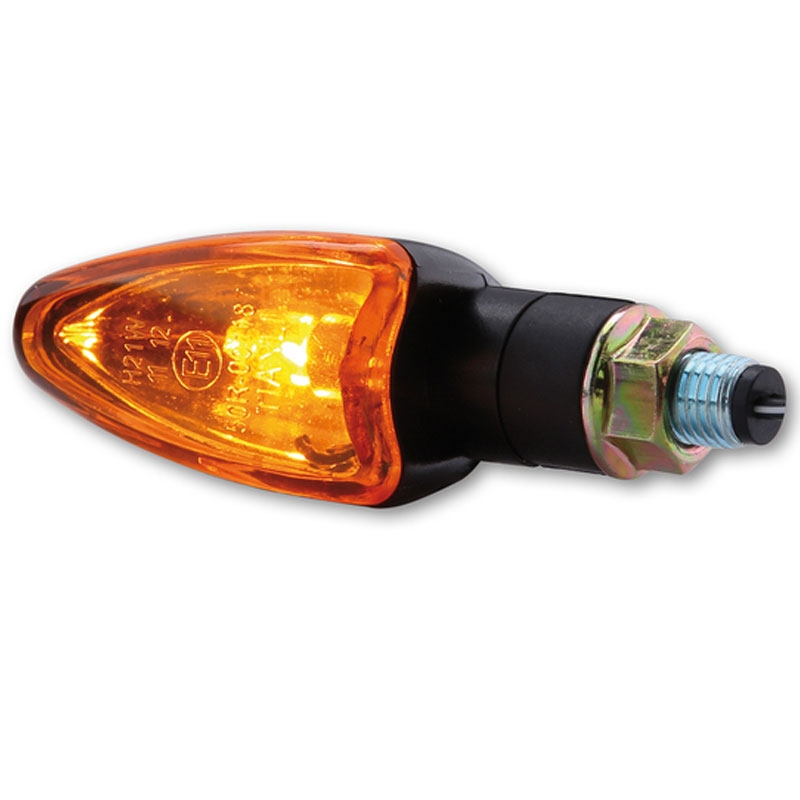 Highsider Smart Arrow Mini мотоциклетни мигачи черно-оранжеви