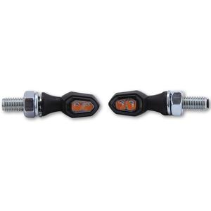 Мигачи за мотоциклет Highsider Smart Crumb LED черно-опушени