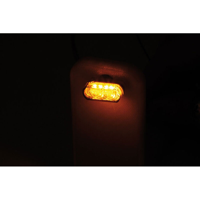 Мигачи за мотоциклет Highsider Smart Module 1 Pro LED, опушено сиви