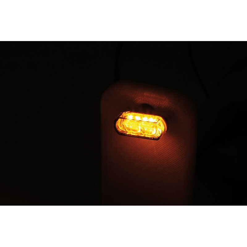 Мигачи за мотоциклет Highsider Smart Module 1 Pro LED 3в1, опушено сиви