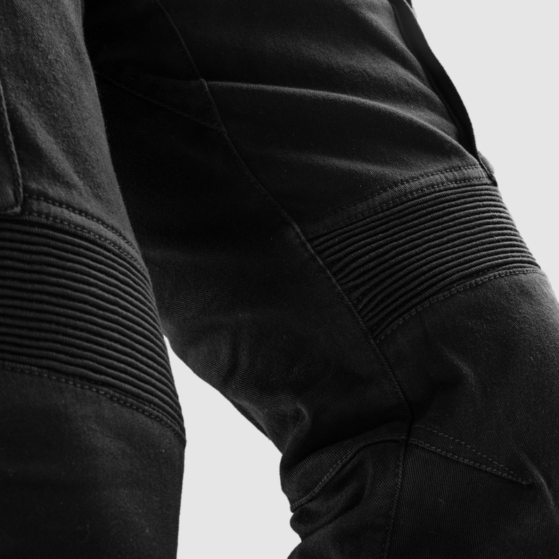 Черни мотоциклетни дънки Ozone Faster TP