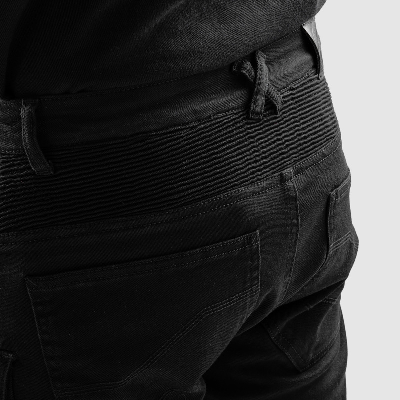 Черни мотоциклетни дънки Ozone Faster TP