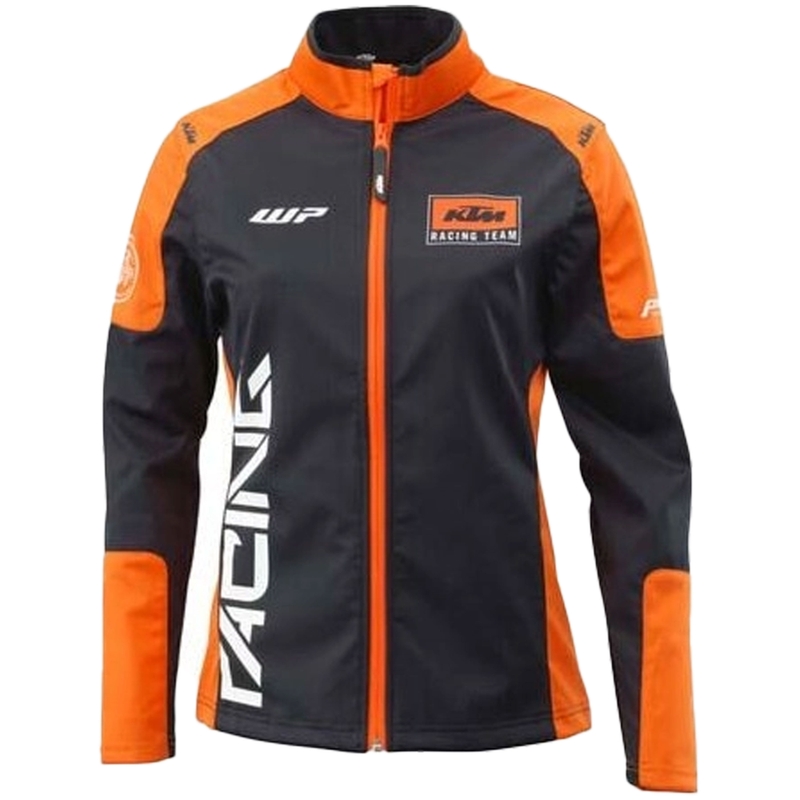 Дамско софтшел яке KTM Team black-orange