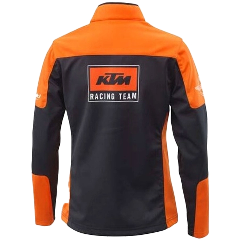 Дамско софтшел яке KTM Team black-orange