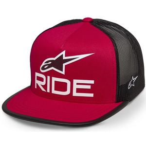 Alpinestars Ride 4.0 ER шапка червено-черно-бяла