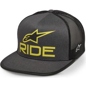 Шапка Alpinestars Ride 4.0 ER сиво-черно-жълта