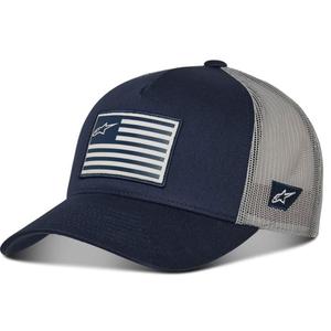 Alpinestars Flag Snap шапка синьо-сиво