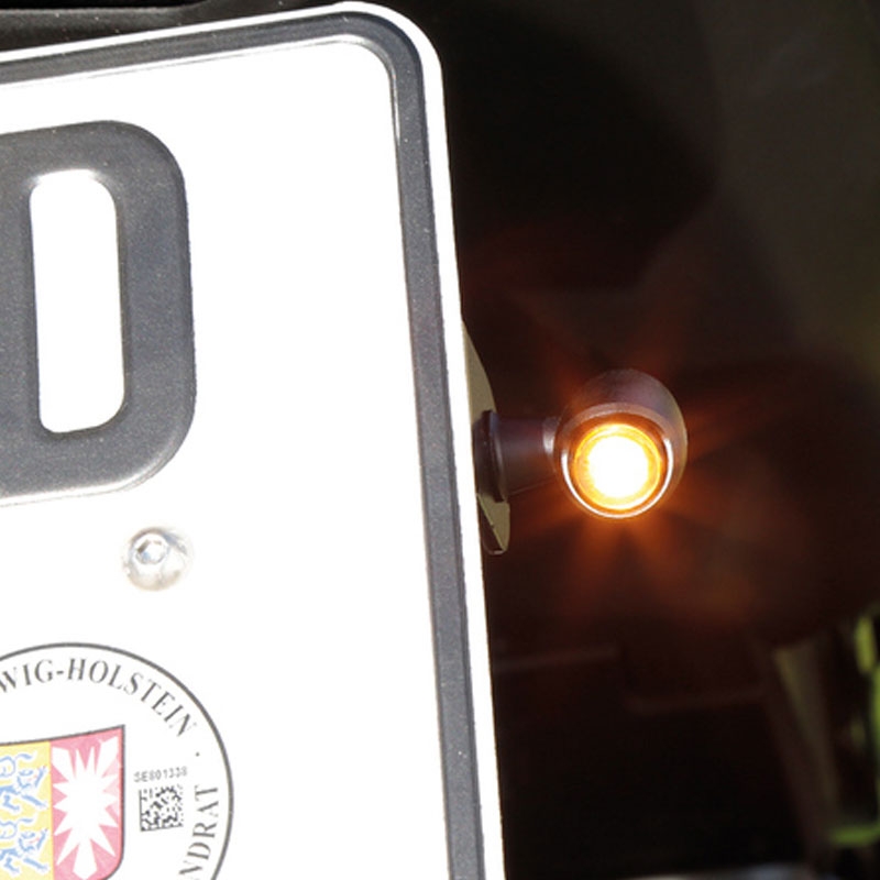 LED индикатори Highsider Nova LED индикатори матово черни 2 броя