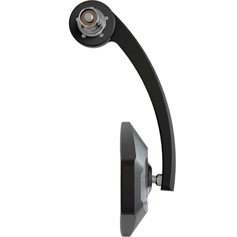 Highsider Booster 2 EVO Огледало за кормило, черно