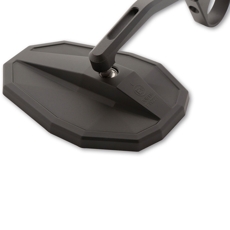 Огледало Highsider Smart Straight с дълго рамо, черно