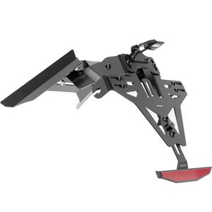 Държач за регистрационен номер с осветление Highsider License Akron RS PRO KTM 1290 SUPER DUKE GT ABS черен