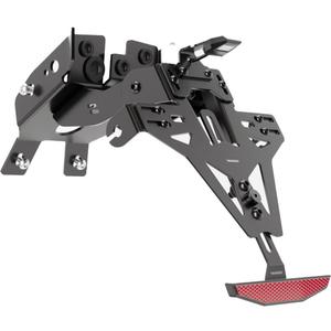 Държач за регистрационен номер с осветление Highsider License Akron RS PRO KTM 690 SMC R черен