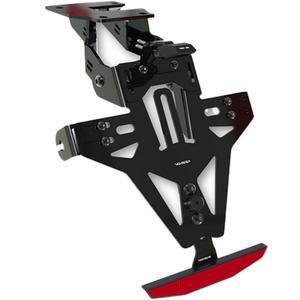 Държач за регистрационен номер с осветление Highsider Akron RS PRO Triumph SPEED TRIPLE 1050 черен