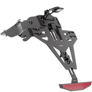 Държач за регистрационен номер с осветление Highsider Akron RS PRO Honda CB 500 черен