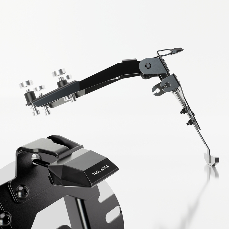 Държач за регистрационен номер с осветление Highsider Akron RS PRO HUSQVARNA 401 черен