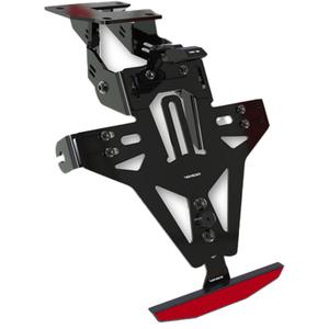 Държач за регистрационен номер с осветление Highsider Akron RS PRO Kawasaki ER-6 черен