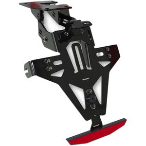 Държач за регистрационен номер с осветление Highsider Akron RS PRO Kawasaki Ninja, Z750, Z1000 черен