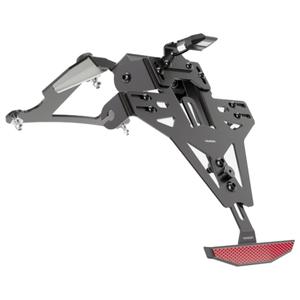 Държач за регистрационен номер с осветление Highsider Akron RS PRO Kawasaki Z750, Z1000 черен