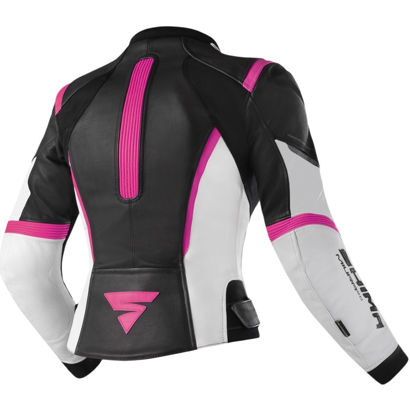 Дамско яке за мотоциклети Shima Miura 2.0 Black, White and Pink
