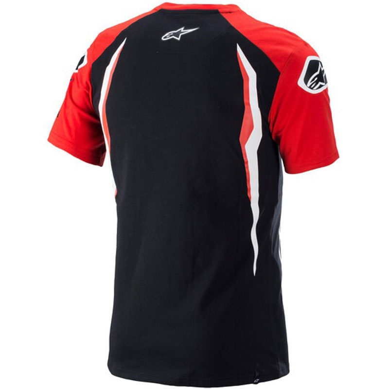 Тениска Alpinestars Honda червено и черно