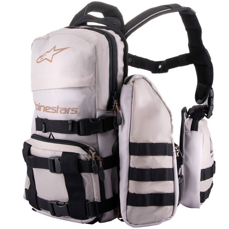 Раница Alpinestars Techdura Tactical сиво-черна 9 л