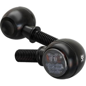 Мигачи за мотоциклет Highsider Smart Circula-S LED 3в1 черни