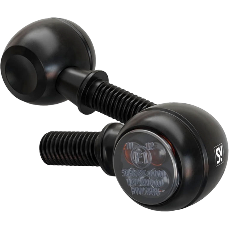 Мигачи за мотоциклет Highsider Smart Circula-S LED 3в1 черни